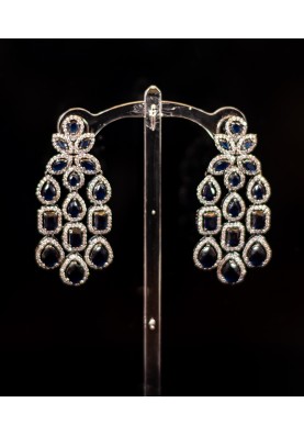 Sapphire Danglers Earrings